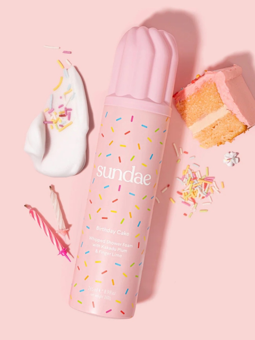Sundae body - Birthday Cake Whipped Shower Foam